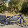 Электровелосипед-чоппер Bronco двухместный