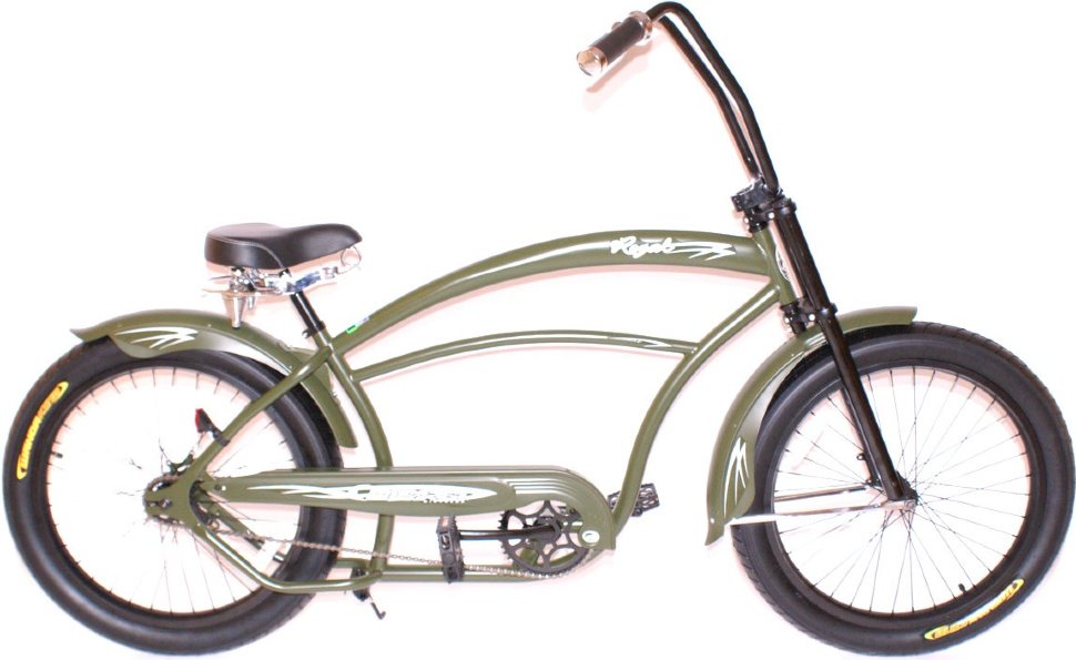 Велосипед Чоппер Micargi Royal Green (1 скорость)