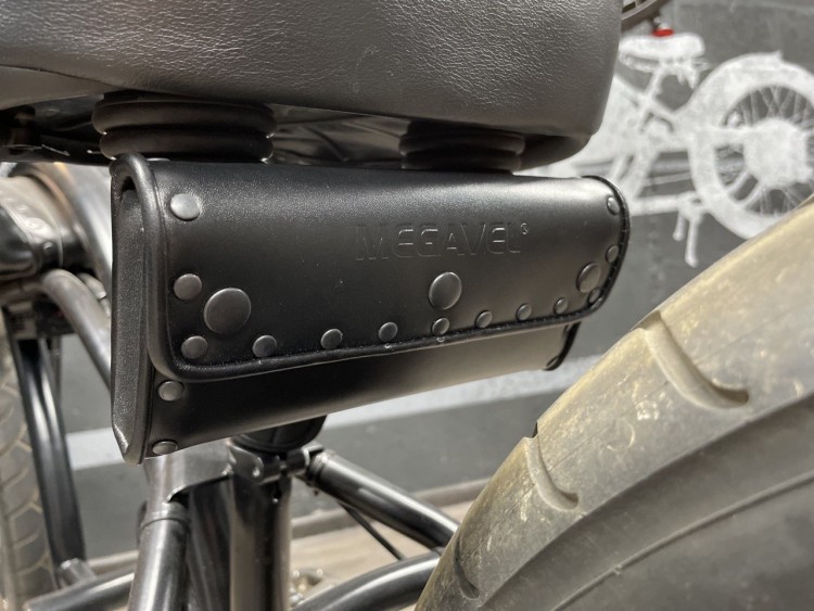 Кожаная мини велосумка на руль, сидение велосипеда