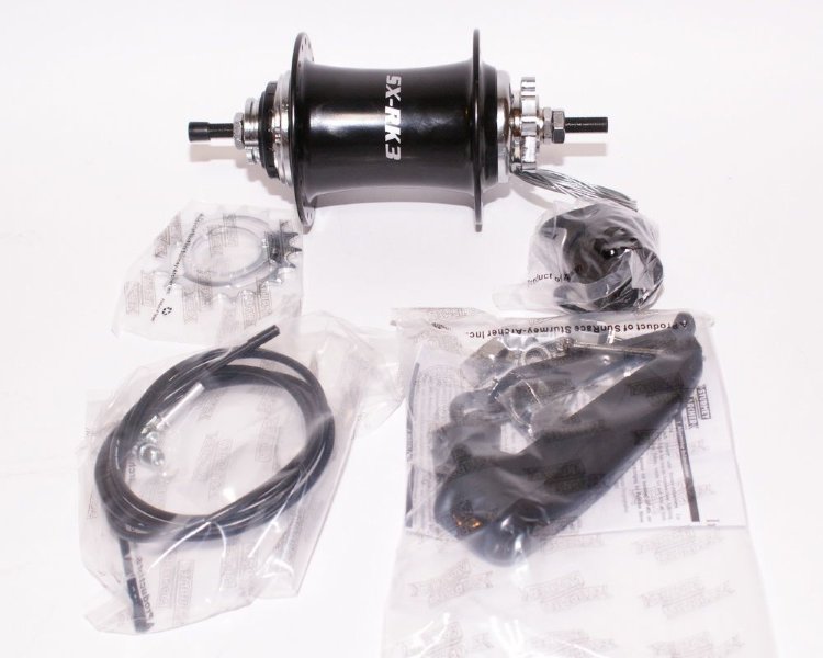 3-скоростная планетарная втулка Sturmey-Archer SX-RK3 (OLD 170мм) задняя для велосипеда фэтбайка 3-скоростная планетарная втулка Sturmey-Archer SX-RK3 (OLD 170мм) задняя для велосипеда фэтбайка