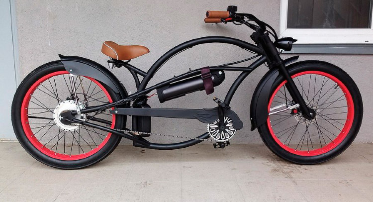 Велосипед Чоппер Bobber хаки