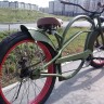 Велосипед Чоппер Bobber хаки