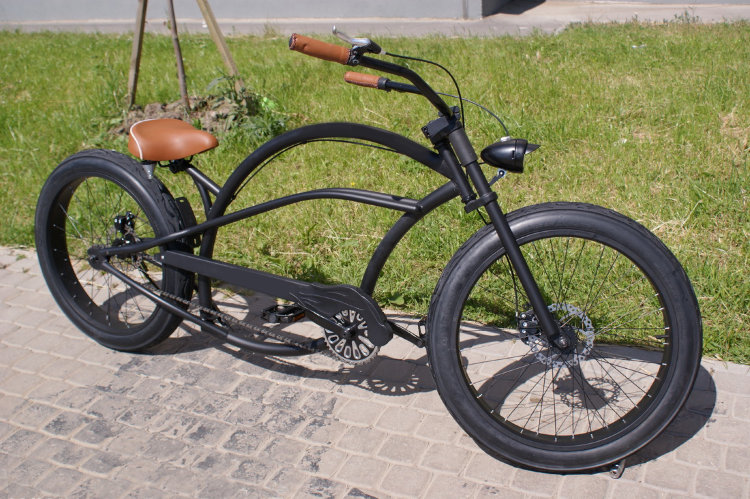 Велосипед Чоппер Bobber хаки