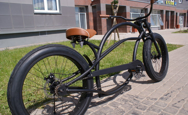 Велосипед Чоппер Bobber хаки