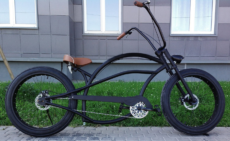 Велосипед Чоппер Bobber хаки