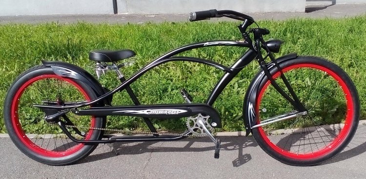 Велочоппер Bronco Exclusive 3 (3 скорости)