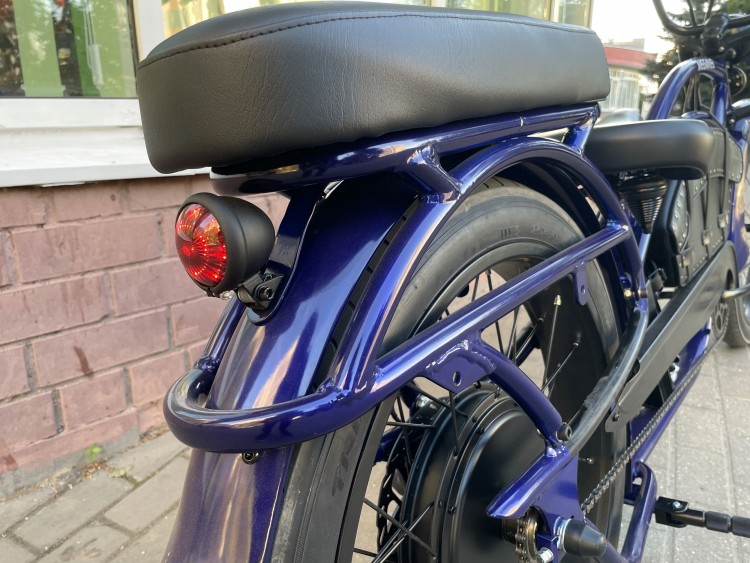 Электровелосипед-чоппер Bronco двухместный