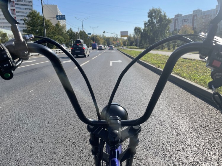 Электровелосипед-чоппер Bronco двухместный