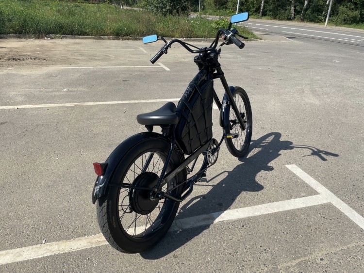 Велосипед чоппер с электромотором Nirve Cannibal Switchblade