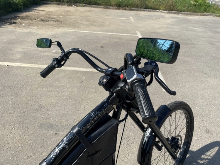 Велосипед чоппер с электромотором Nirve Cannibal Switchblade