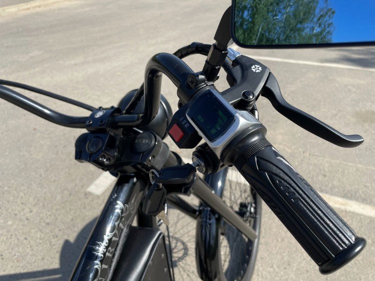 Велосипед чоппер с электромотором Nirve Cannibal Switchblade