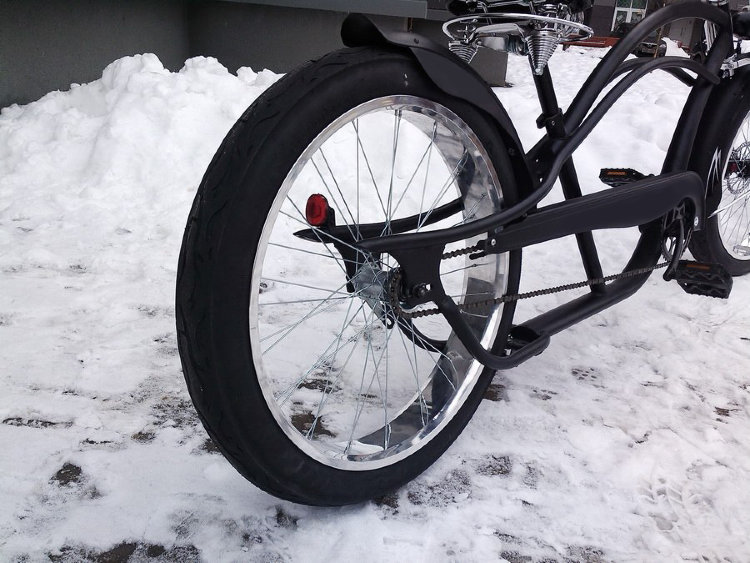 Велочоппер Micargi Bronco Chrome (1 скорость)