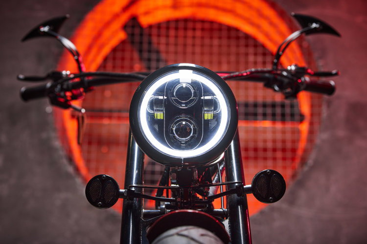 Мото-фара большая