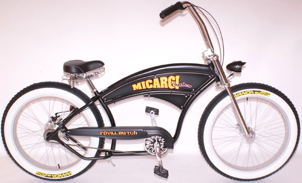 Велочоппер Micargi Royal Dutch Chrome (1 скорость)