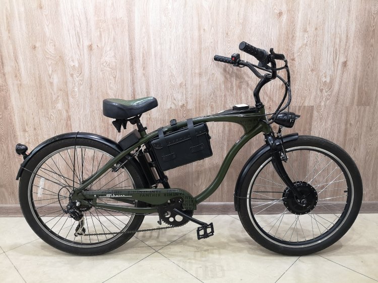Schwinn Panther установка электромотора