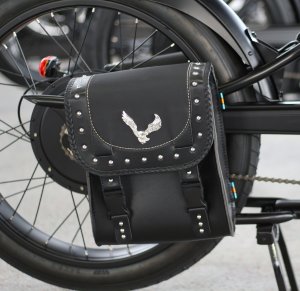 Боковая сумка-кофр для велосипеда, электровелосипеда