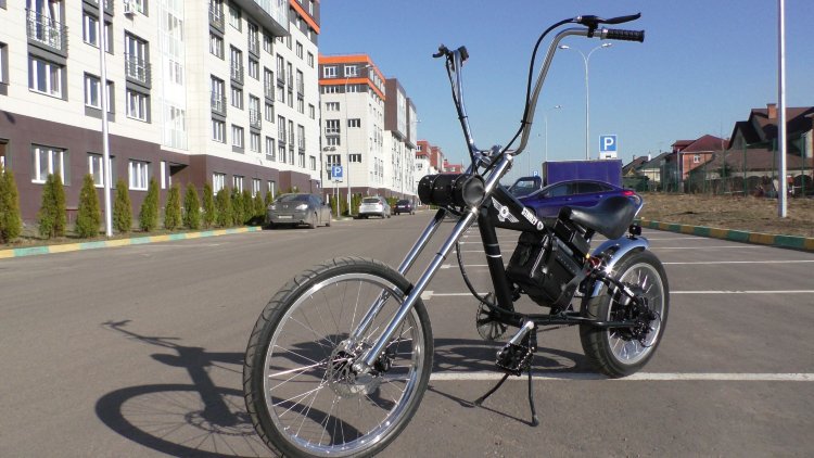 Электрификация велочоппера Starley (Big Mo)