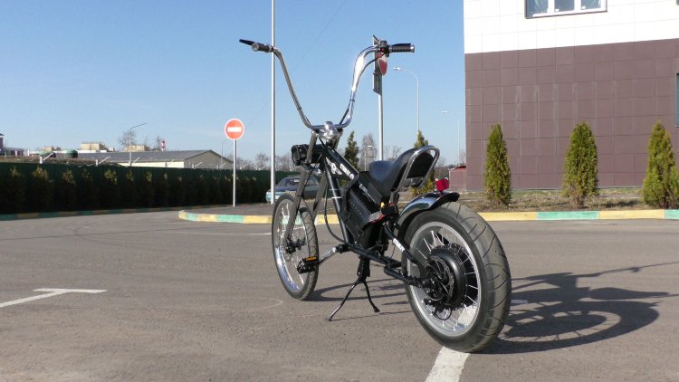 Электрификация велочоппера Starley (Big Mo)