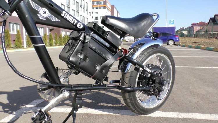 Электрификация велочоппера Starley (Big Mo)