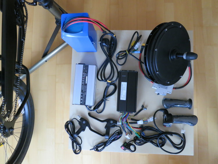 Набор Комплект для сборки электровелосипеда