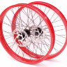 Комплект красных колес в сборе 24 дюйма