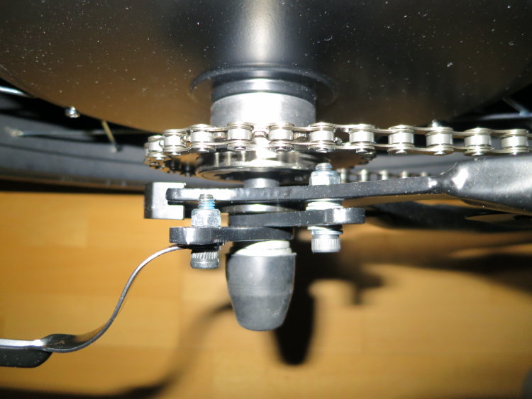 Вынос цепи для широких ободов