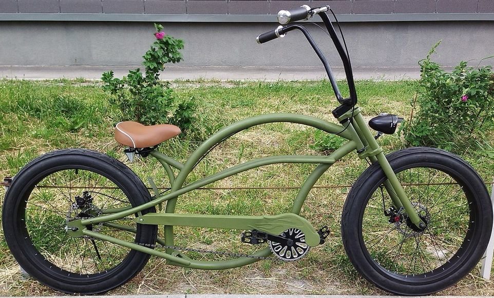 Велочоппер Bobber Military